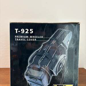 Bag Boy T-925 Premium Wheeled Golf Travel Cover Black Grey Used Once